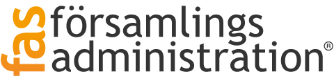 FAS Frsamlingsadminstration logo